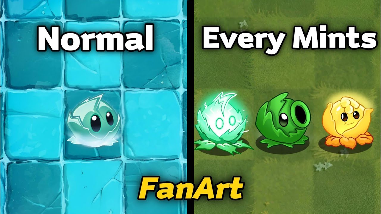 What would Iceberg Lettuce LOOK LIKE in every Family Mints | PvZ2