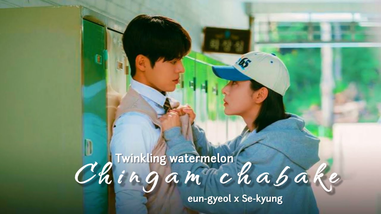 Twinkling watermelon | Eun-gyeol & Se-kyung | Chingam chabake [ korean mix ]