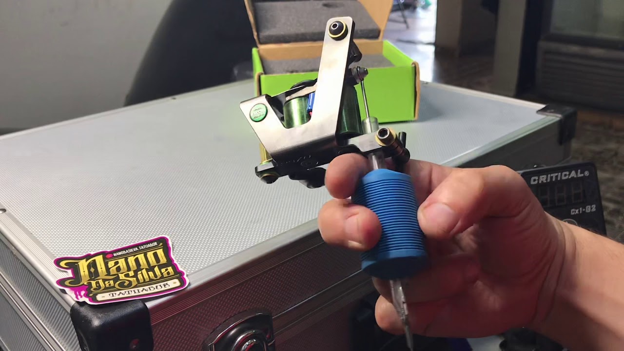EIkon -Green Monster- tattoo machine. Liner tatuajes #tattoo #ink #tatuajes
