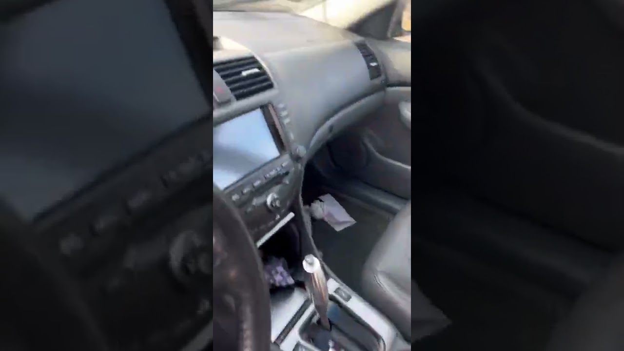 2004 Honda Accord navigation system error