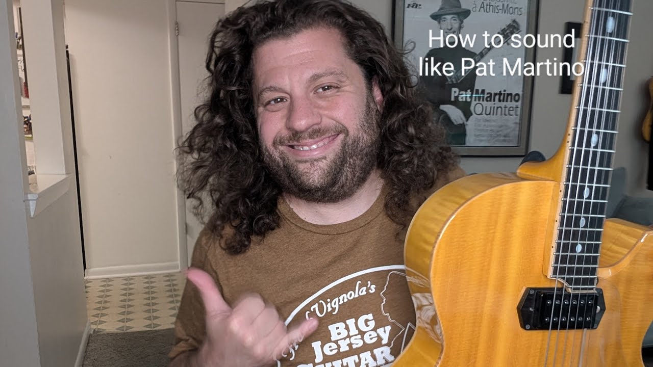 Some tips and ideas on how to sound more like Pat Martino