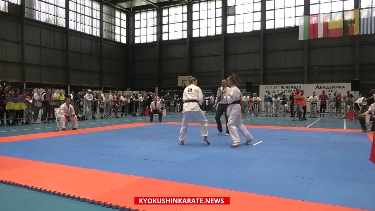 35th IKO EC, 1/8 -65kg, Beata Szulak (Poland) - Maryna Skamarokhova (Ukraine, aka)