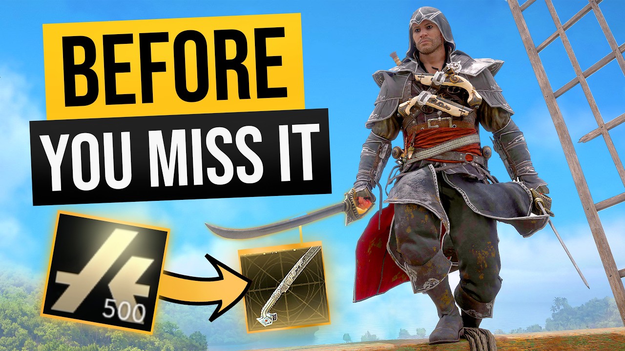Не упустите это легендарное оружие в AC Black Flag!