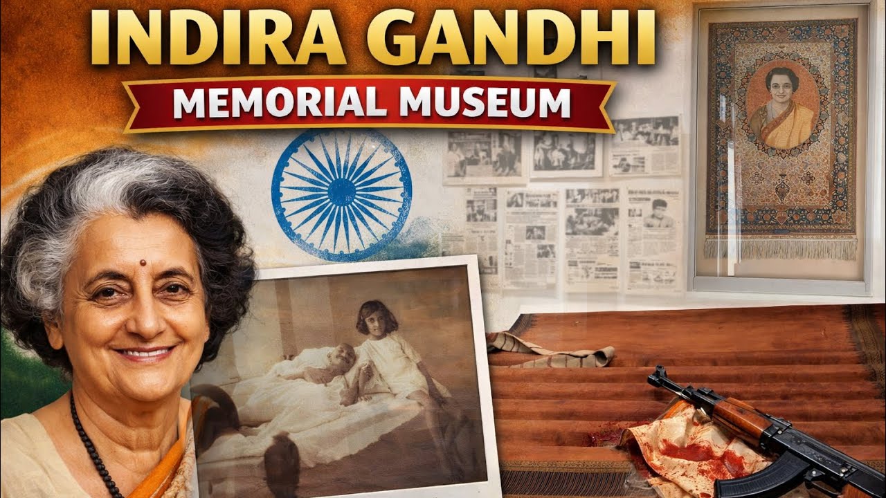 Indira Gandhi Memorial Museum 🇮🇳  - A place where history stands still.