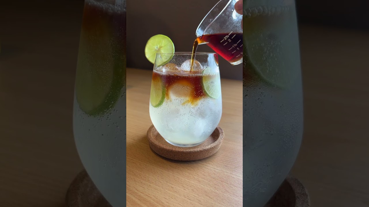 When lemon meets cold brew🍋 #coffee #coldbrew #trending #shortvideo #shorts  #homecafe