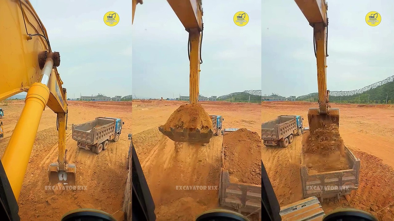 How To Excavators Load Soil Onto Trucks Professionally P1672
