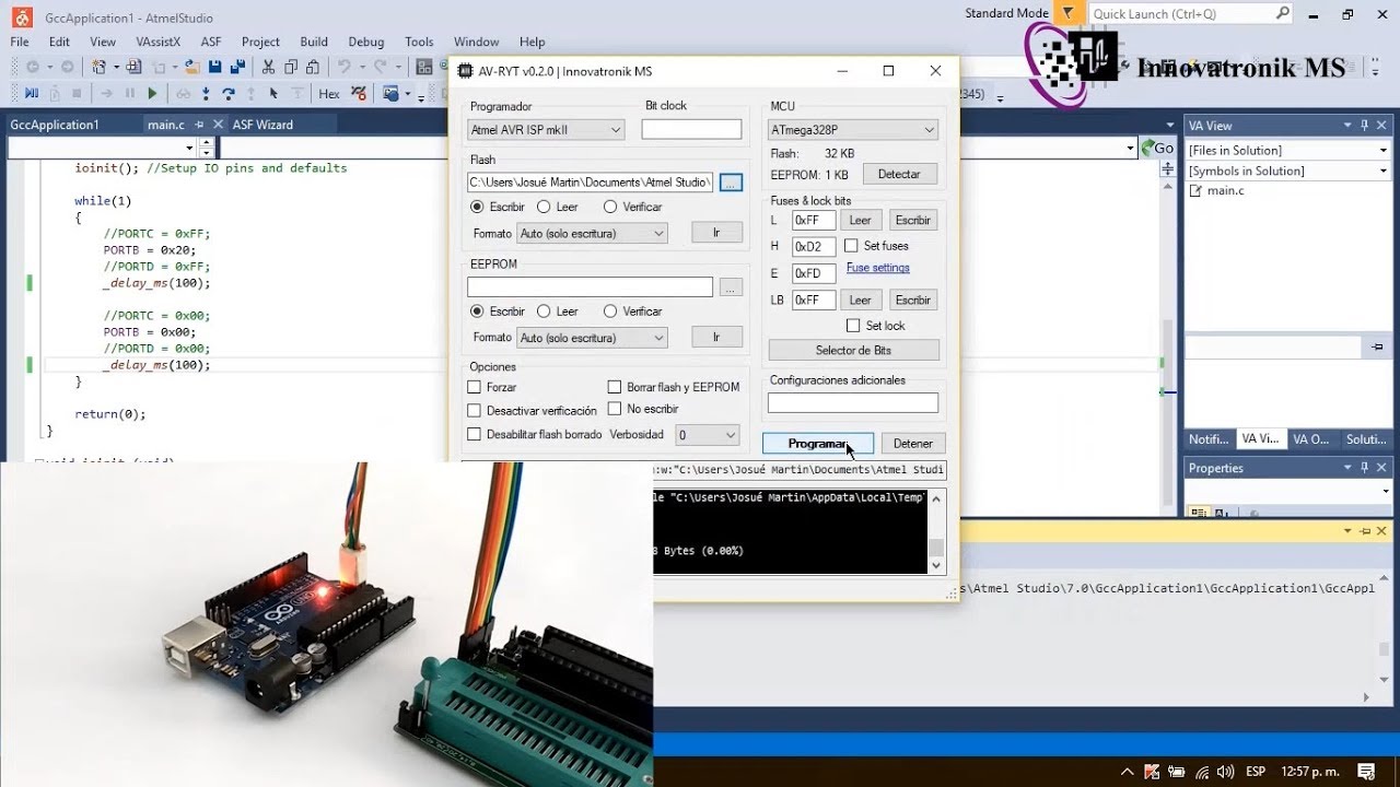 Programador de PIC´s y AVR´s | PICkit | AVRISP mkII | TYR