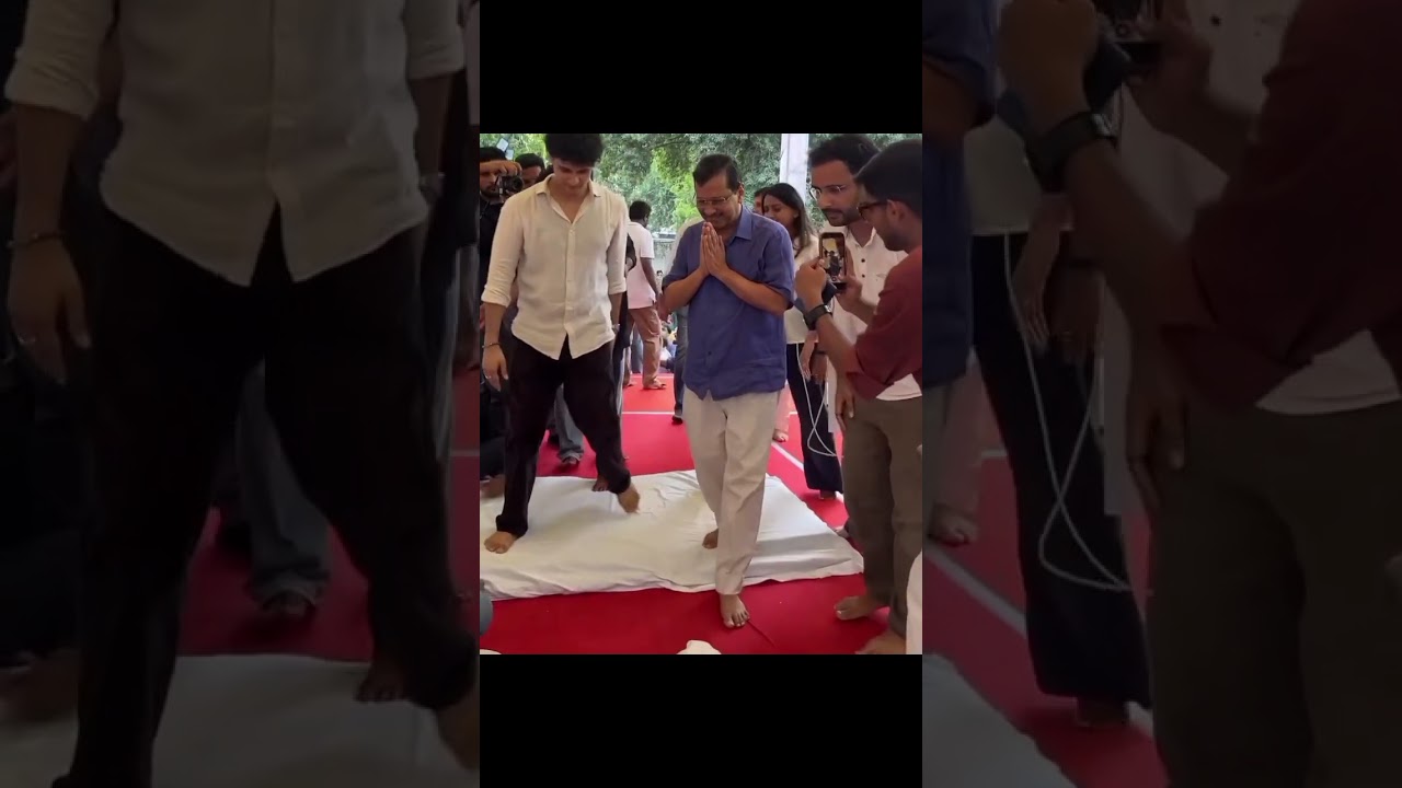 kejriwal met sonam wangchuk sir