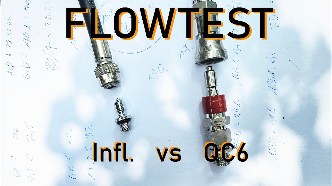 Flowtest Inflator vs QC6