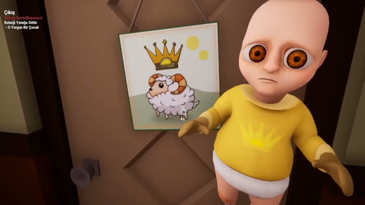 KORKUDAN OYNAYAMADIM LANETLİ BEBEK - THE BABY In Yellow