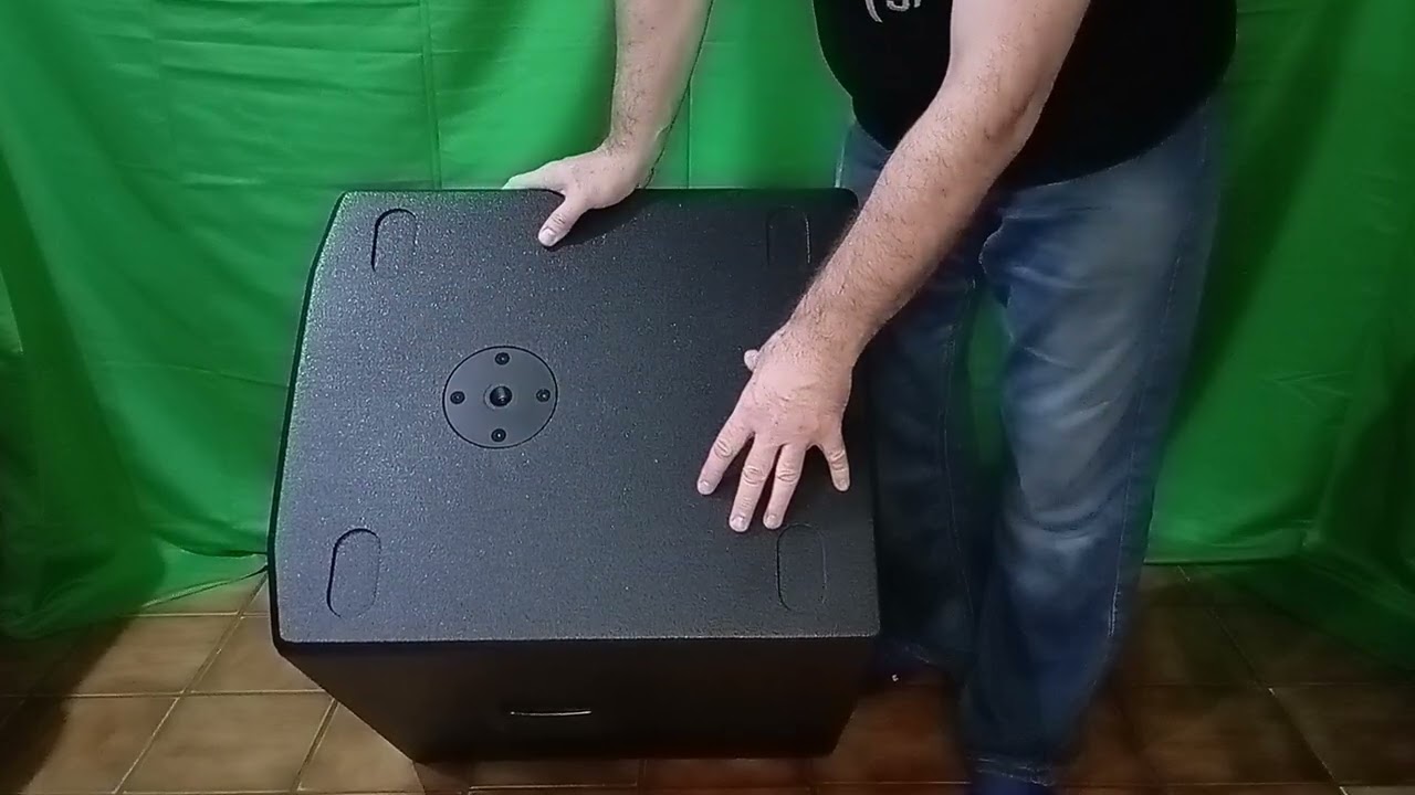 Présentation Subwoofer caisson de basses Mac Mah AS815 (unboxing)