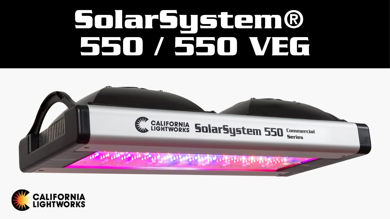 LED Grow Lights - SolarSystem&reg; 550 / 550 Veg / 550 UVB