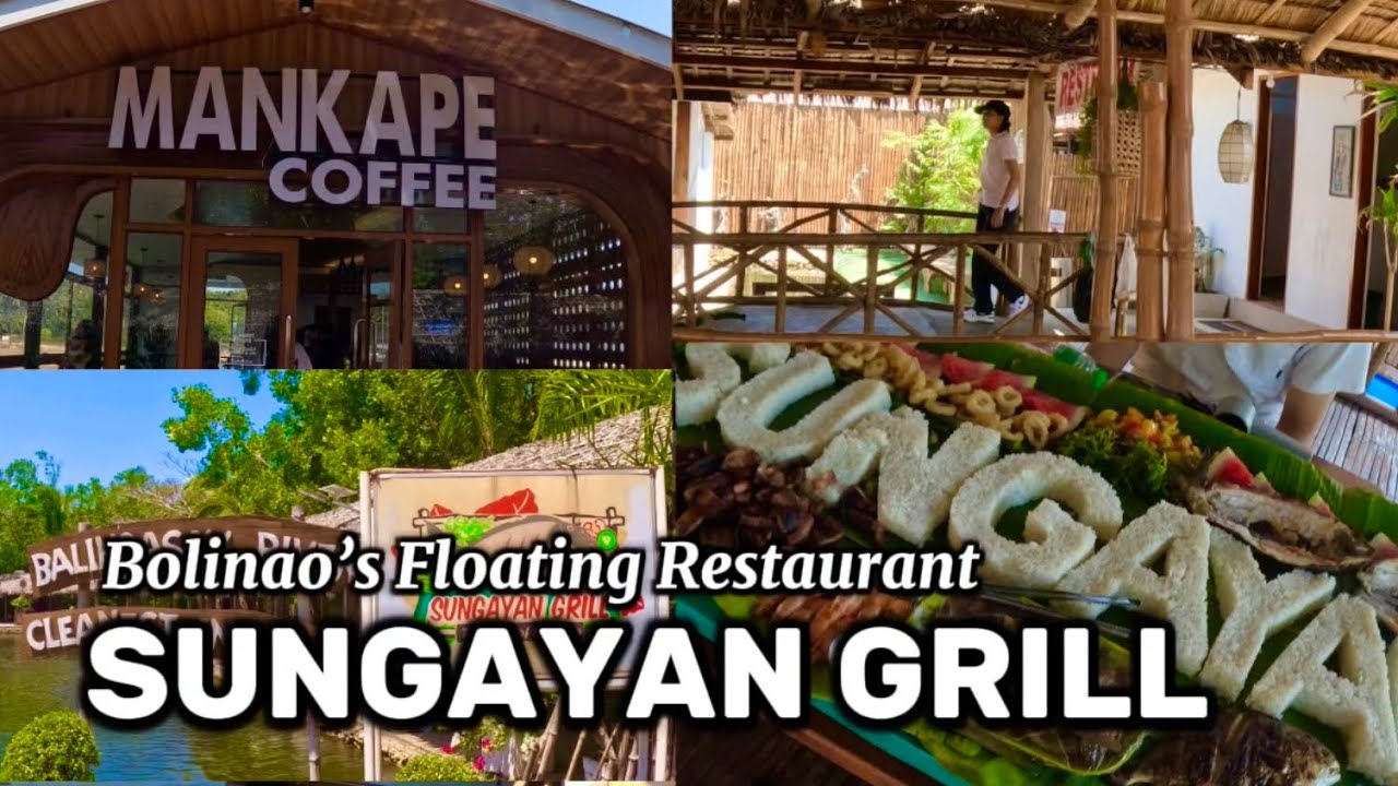 [4K]🇵🇭🌴PHILIPPINES Best Floating Restaurant-Sungayan Grill in Bolinao,Pangasinan,Philippines