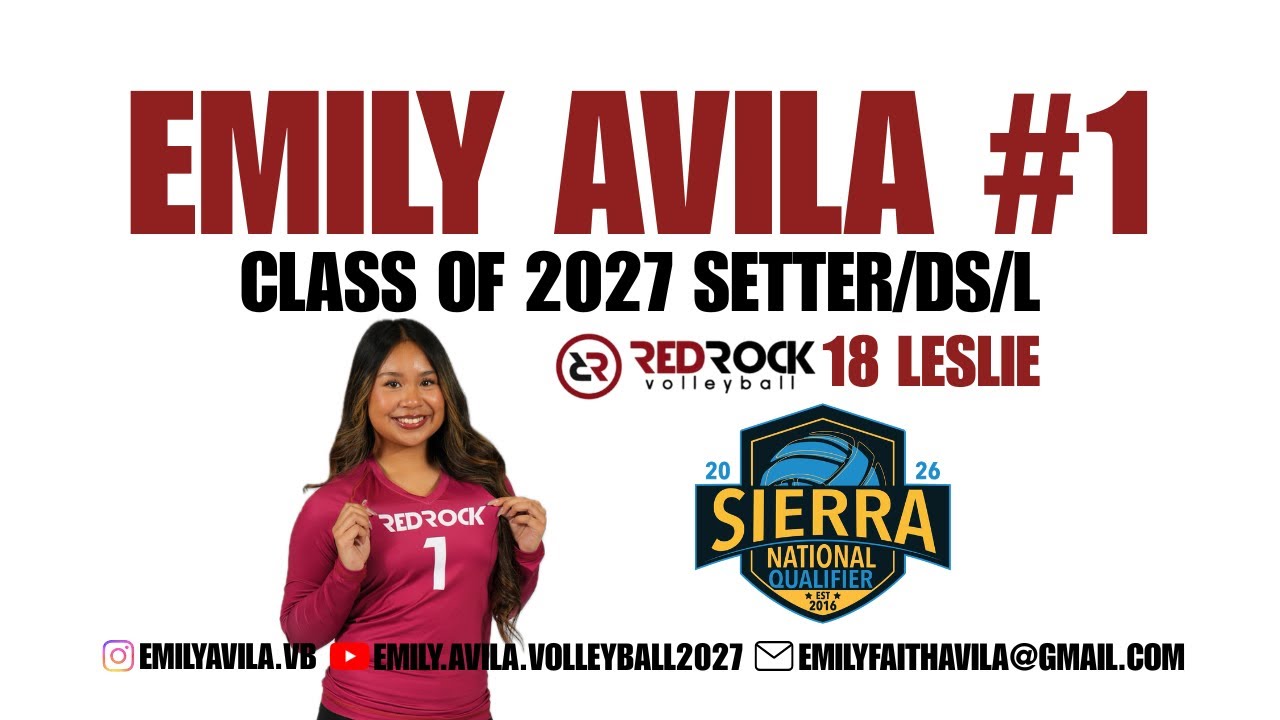 Emily Avila 2027 SETTER/DS/L #1 | 2026 Sierra National Qualifier Highlights 