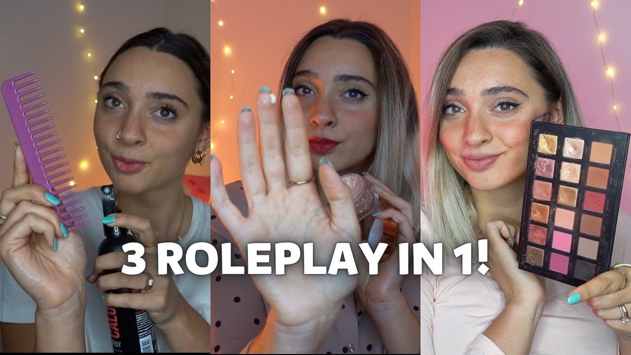*FAST and RELAXING* Parrucchiera, Makeup e Estetista Roleplay | ASMR Pov