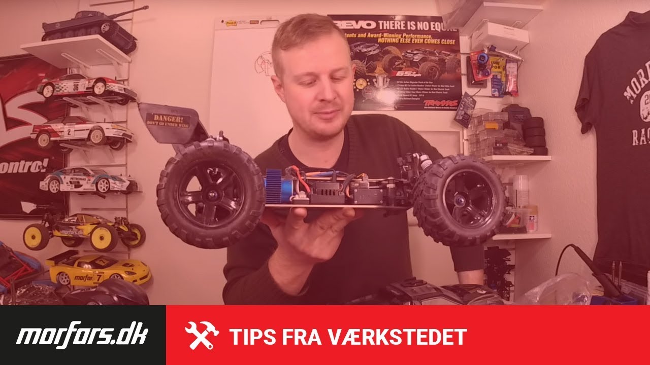 Rep af Stealth X09 Brushless - Montering af C-hub og styrespindel