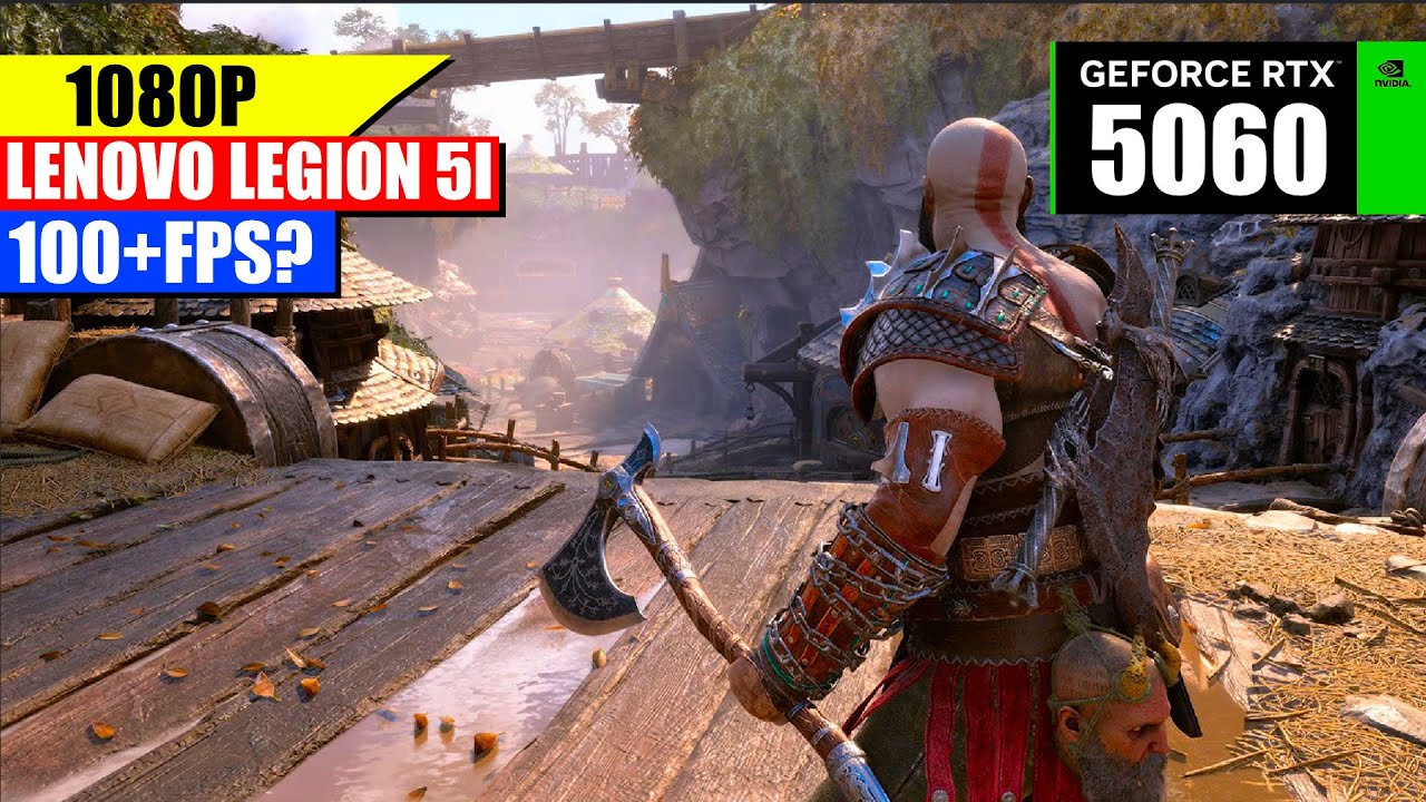 RTX 5060 God of War Ragnarok Benchmark on Lenovo Legion 5i | i7 13th Gen | 1200p Gameplay Test