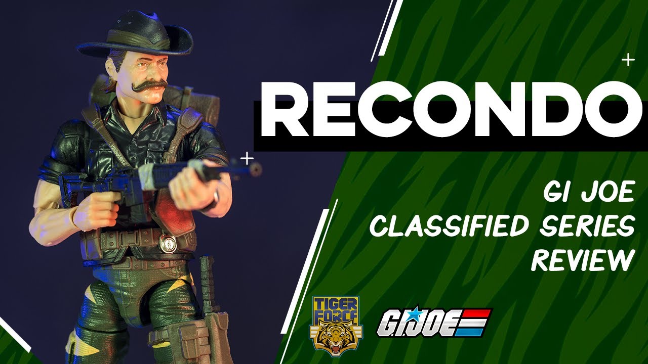 Recondo | G. I. JOE Classified Series | TIGER FORCE | Review en español
