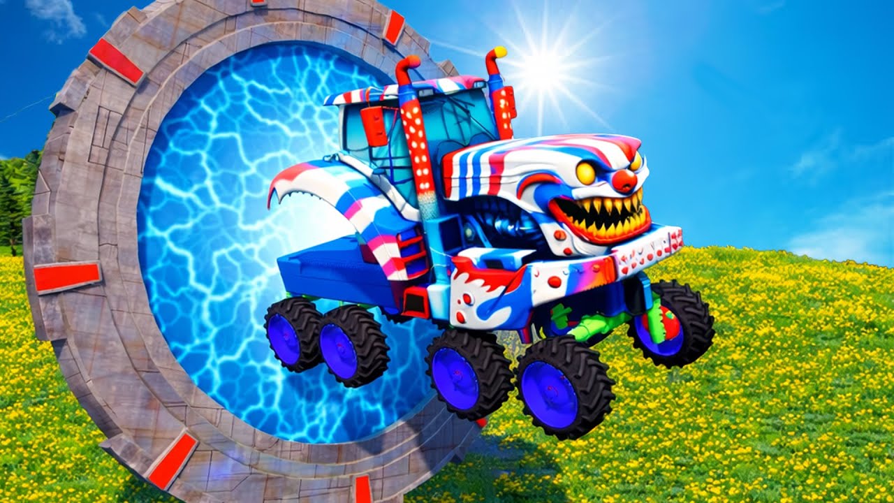 LOOKING FOR PORTALS ON UNUSUAL TRACTOR EATERS! Gosha and Chich. Beamng drive.