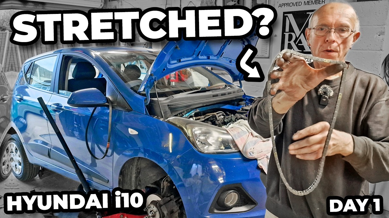Noisy Hyundai i10 Timing Chain Replaced - Part 1