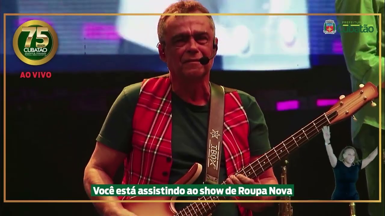 Roupa Nova - Cubatão 75 anos