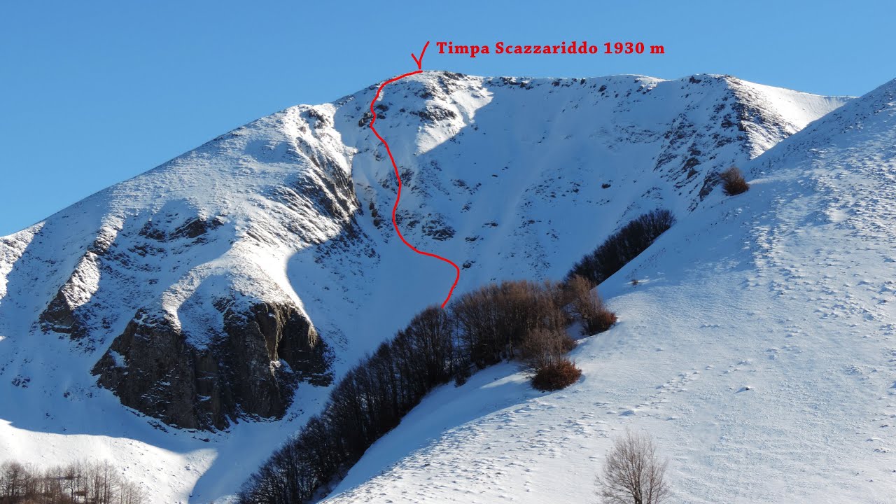 Massiccio del SirinoTimpa Scazzariddo 