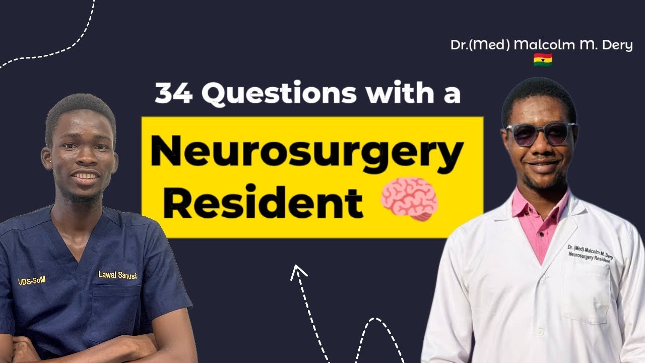 34 Questions with a Neurosurgery Resident | Q & A Interview