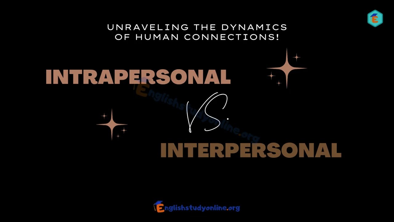 Intrapersonal vs.  Interpersonal