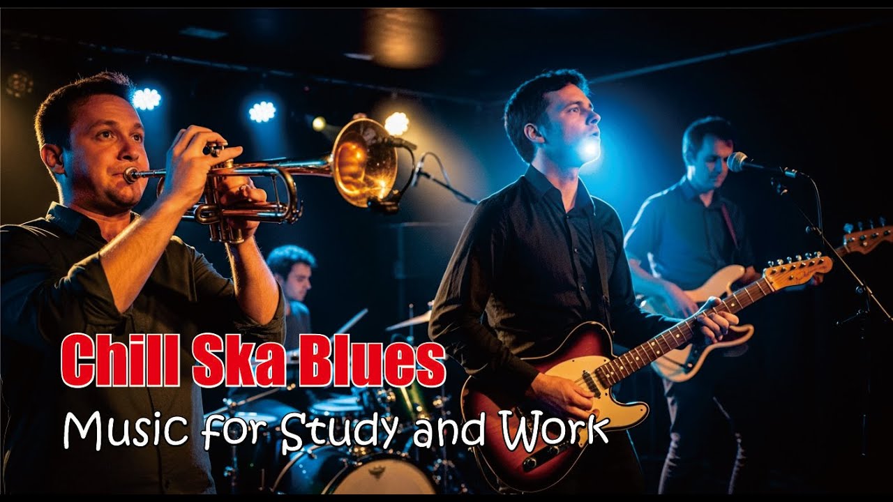 Chill Ska Blues Instrumental Music for Study and Work