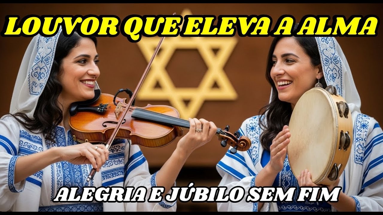 SOM DE FESTA EM SIÃO: ADORAÇÃO HEBRAICA VIBRANTE 🎉