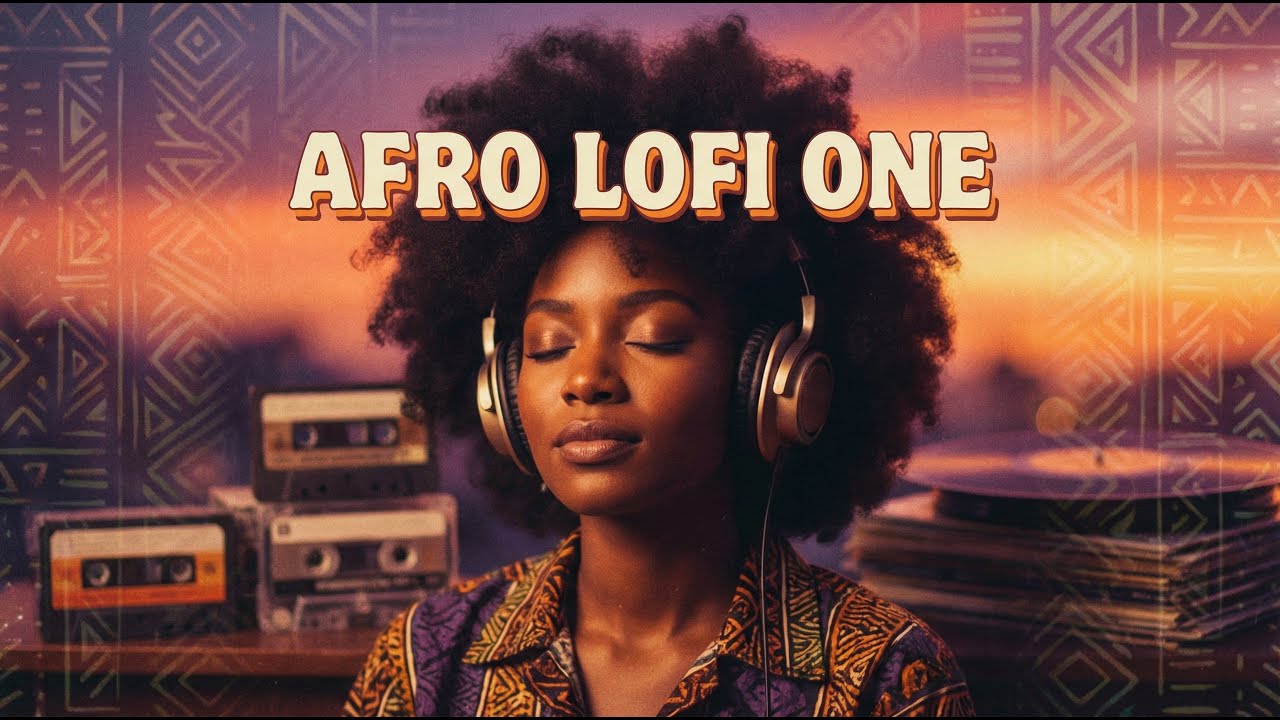 Afro Lofi Mix 2025 🌍 1H30 of Chill African Beats to Relax/Study