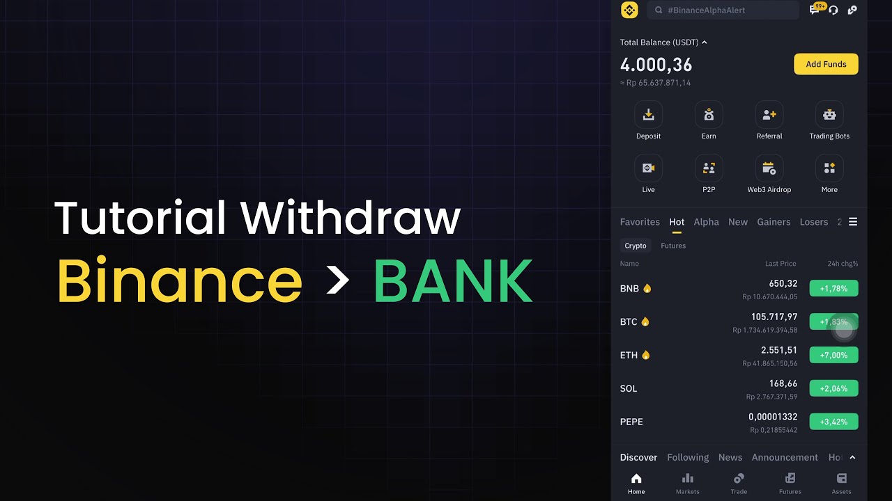 Cara Withdraw Binance ke Bank Lokal Hanya 5 Menit
