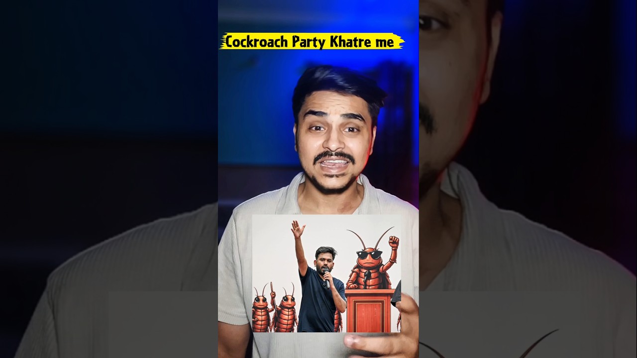 Cockroach is ahead of Janata Party too 😂