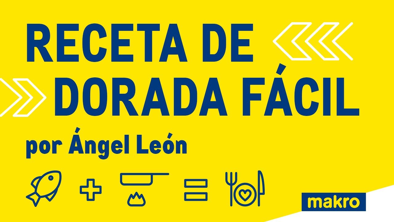 Receta de dorada fácil por Ángel León, el chef del mar