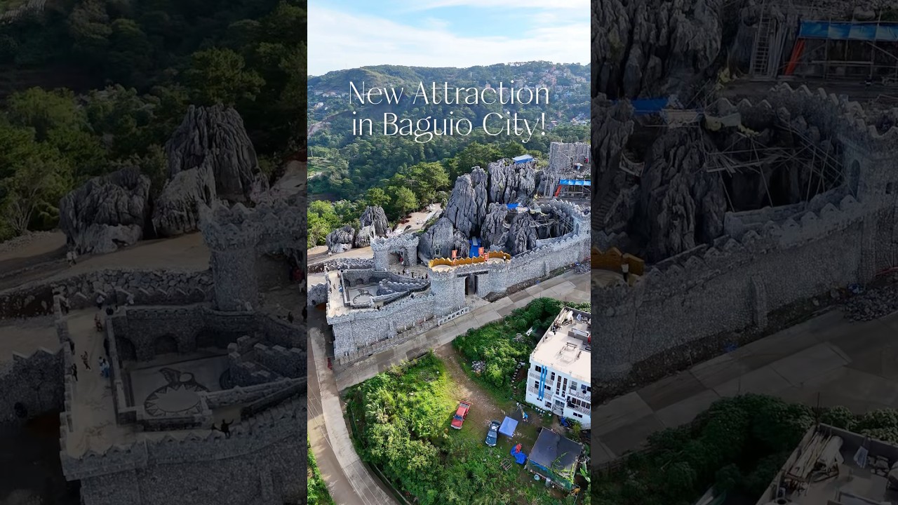 New Attraction in Baguio City &mdash; 𝗗𝗿𝗮𝗴𝗼𝗻 𝗧𝗿𝗲𝗮𝘀𝘂𝗿𝗲 𝗖𝗮𝘀𝘁𝗹𝗲 🏰