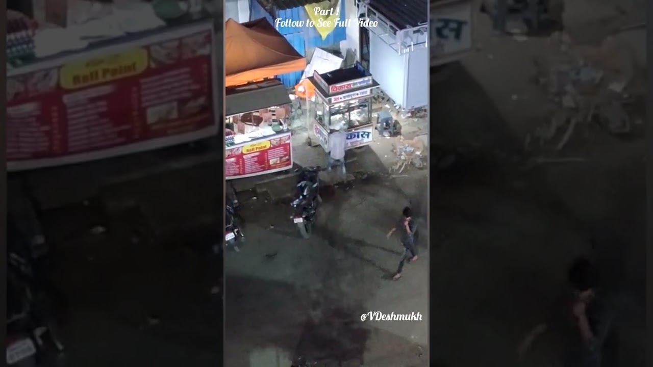Pune Koyta Gang Get Beaten by police... Great Salute to Pune Police...#pune #police #gangwar