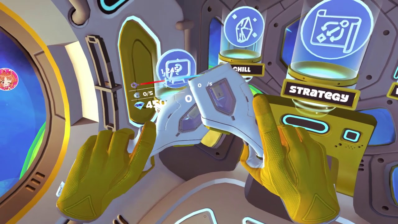 [VR] Cosmic Trip Menu/UI