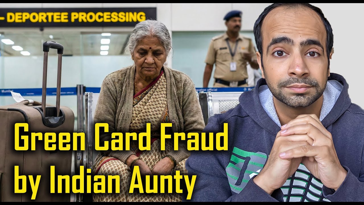 73 years ki Gujarati Aunty ka Green Card Fraud in America