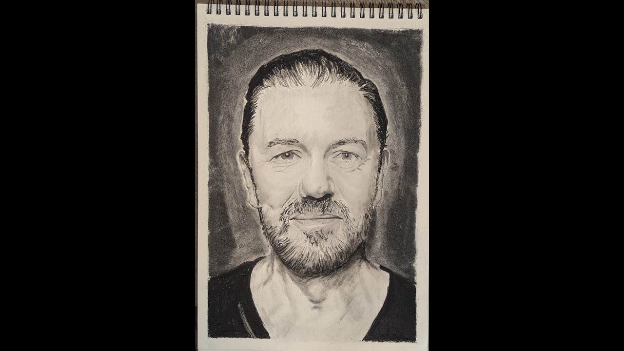 This is my attempt at drawing Ricky Gervais 14/02/2026
