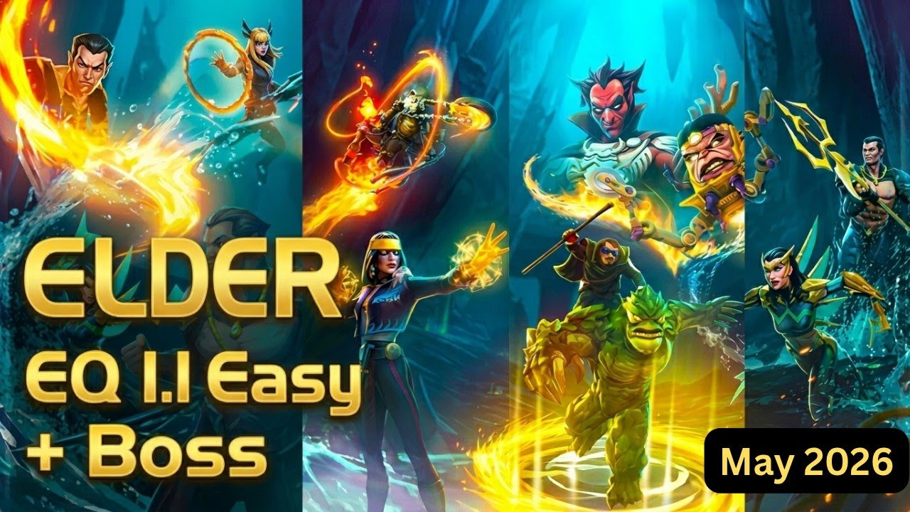 Event Quest 1.1 May 2026 Elder Difficulty | MCOC |  Marvel Contest of Champions || Namor Boss Solo