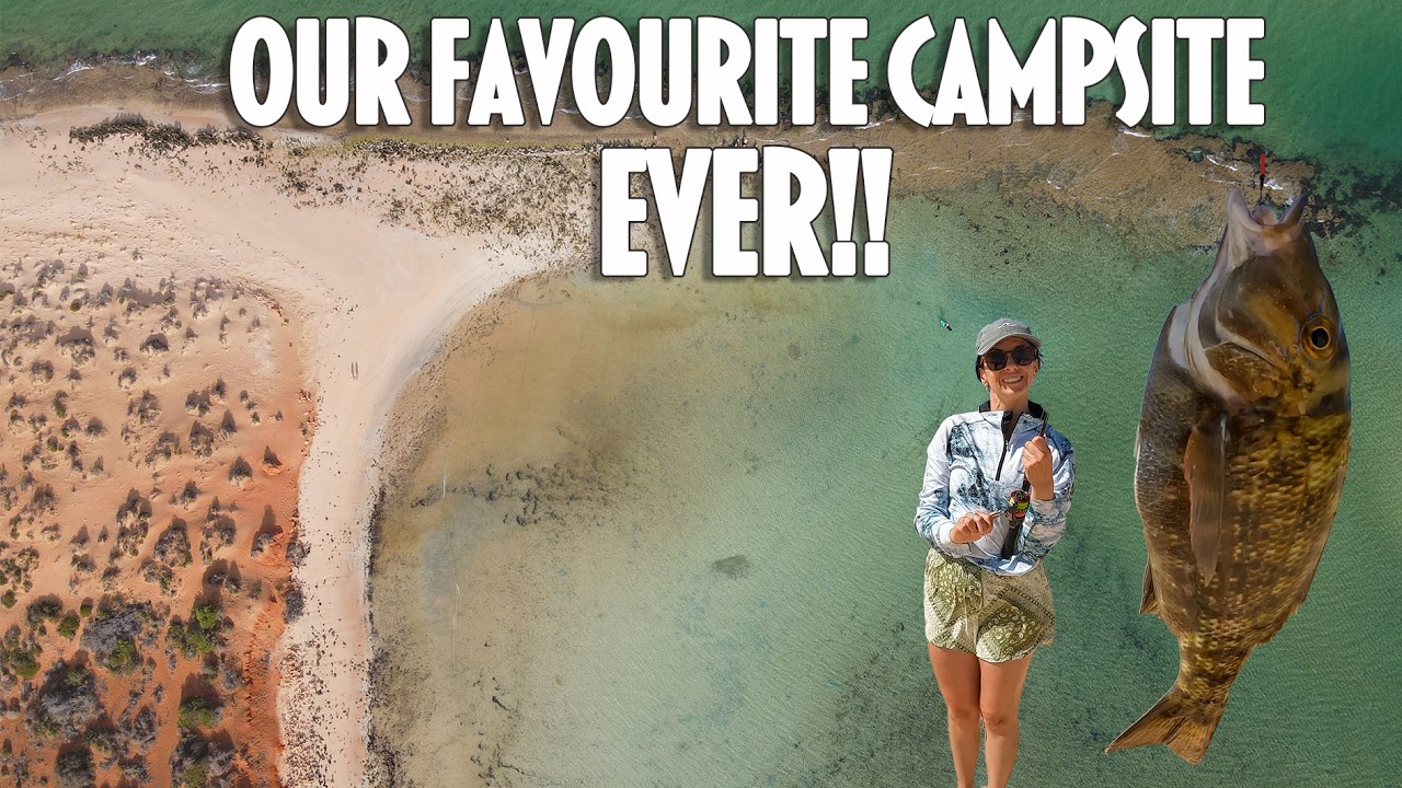 Remote Camping and Fishing in Francois Peron National Park