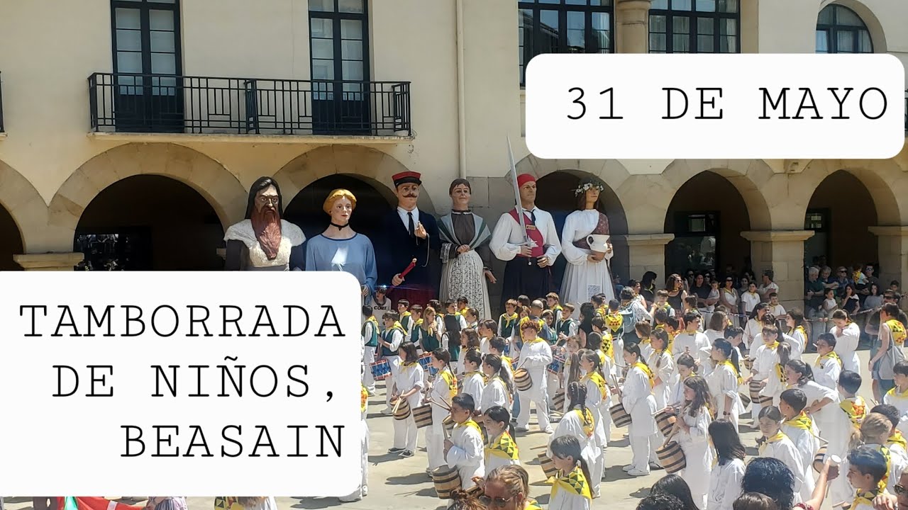 BEASAIN ● TAMBORRADA DE NIÑOS ● 31-05-2025