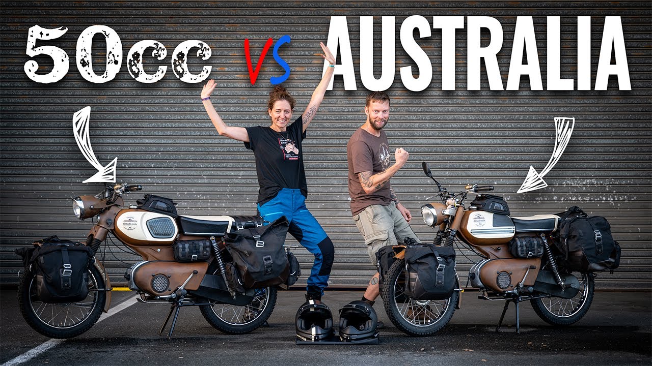 50 year old 50cc motorcycles on Australia's TOUGHEST TERRAIN... Can They Do It?  | S01:E01