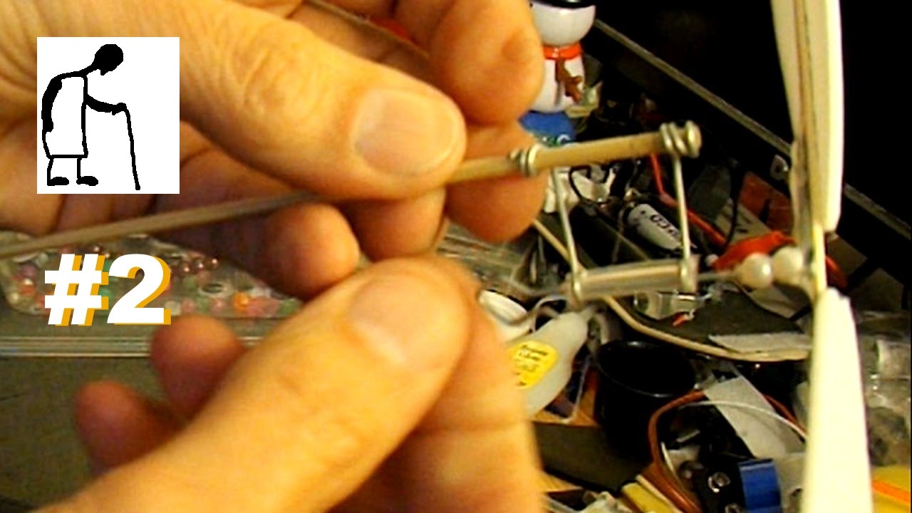 Rubber Band Plane Prop Assembly Demo Part #2 Propeller