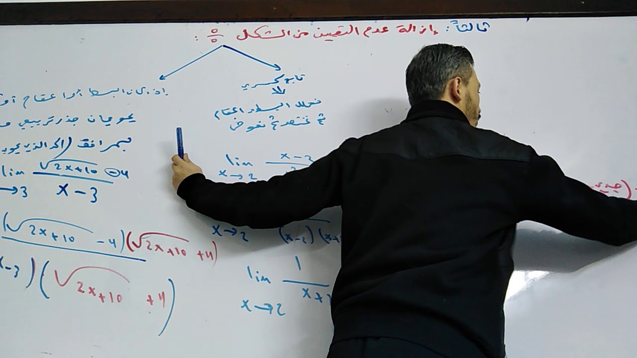 طرق ازالة عدم التعيين من الشكل 0/0 - أ.فارس جقل