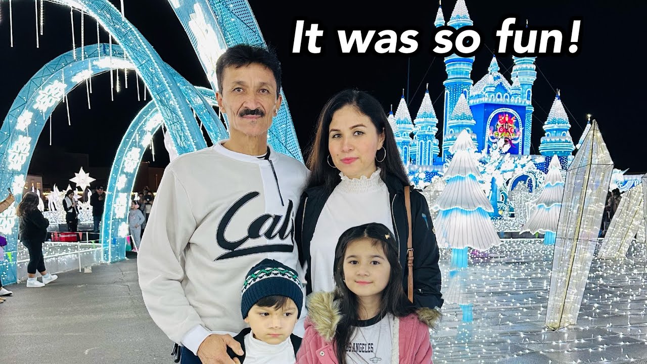 “Magical Winter Lights” Light Show in Houston Texas ✨