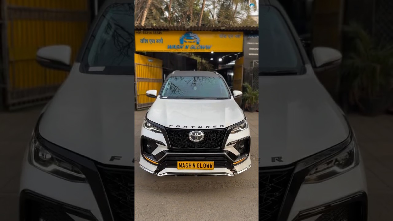 🦾#ToyotaFortuner gets protected with Paint Protection Film!🛡️ #ppf #shorts #fortuner