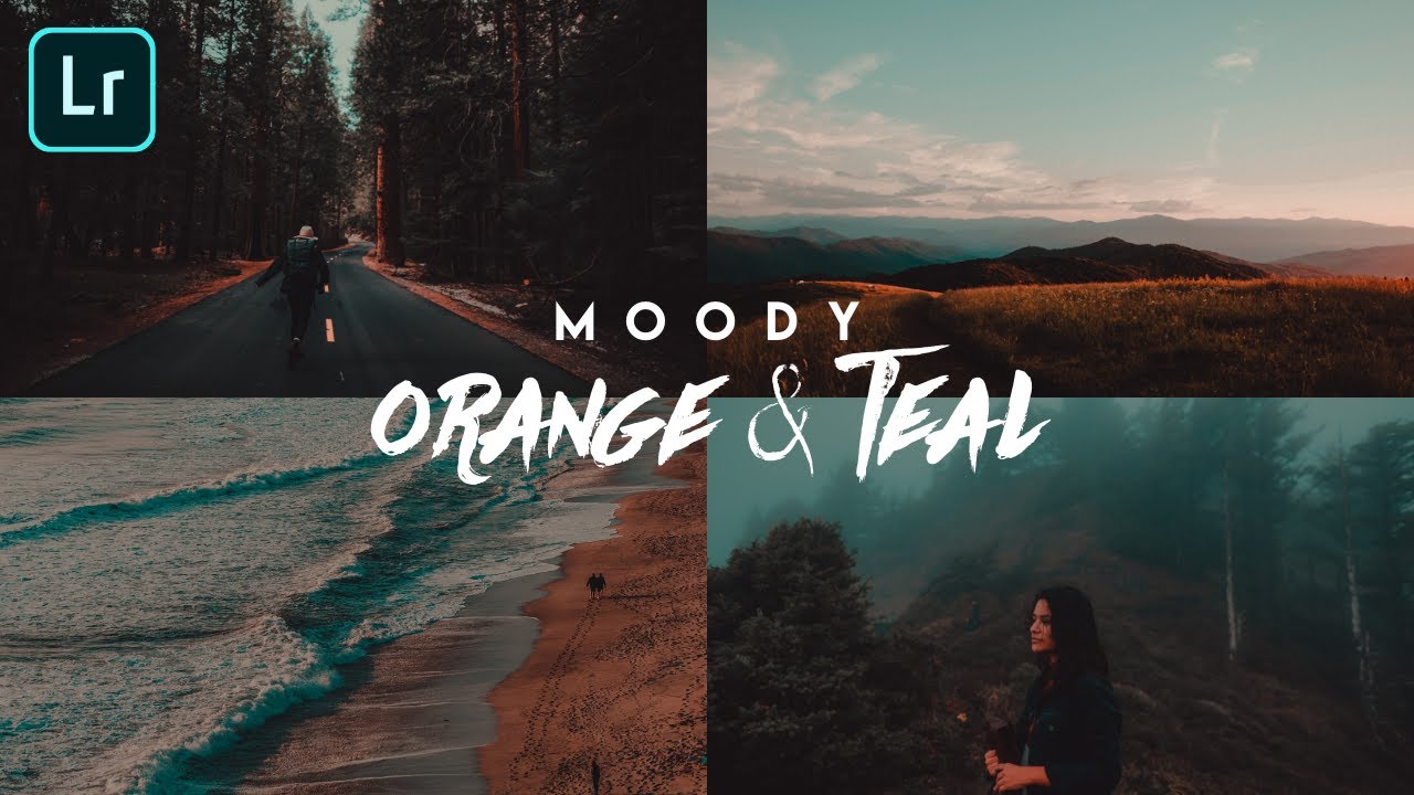 How to Edit Moody Orange and Teal - Free Lightroom Mobile Presets DNG & XMP | Teal And Orange Preset