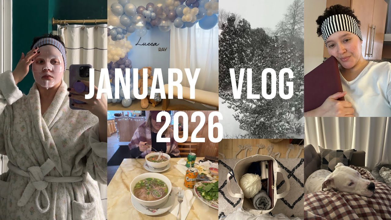 Starting the new year in a Winter Wonderland | January 2026 vlog