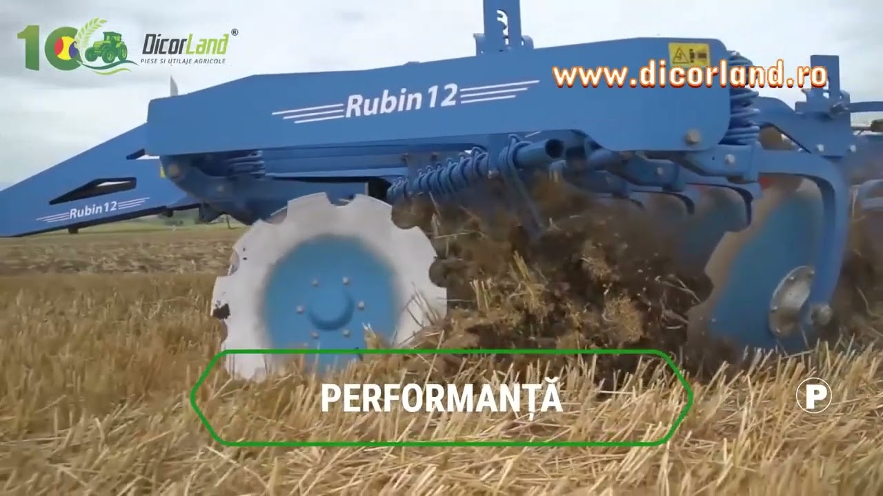 Grapa cu discuri RUBIN de la LEMKEN la Știrile AGRO TV